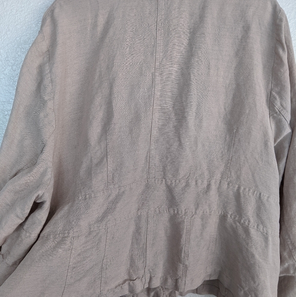 Lane Bryant Linen Blazer - Picture 2 of 7